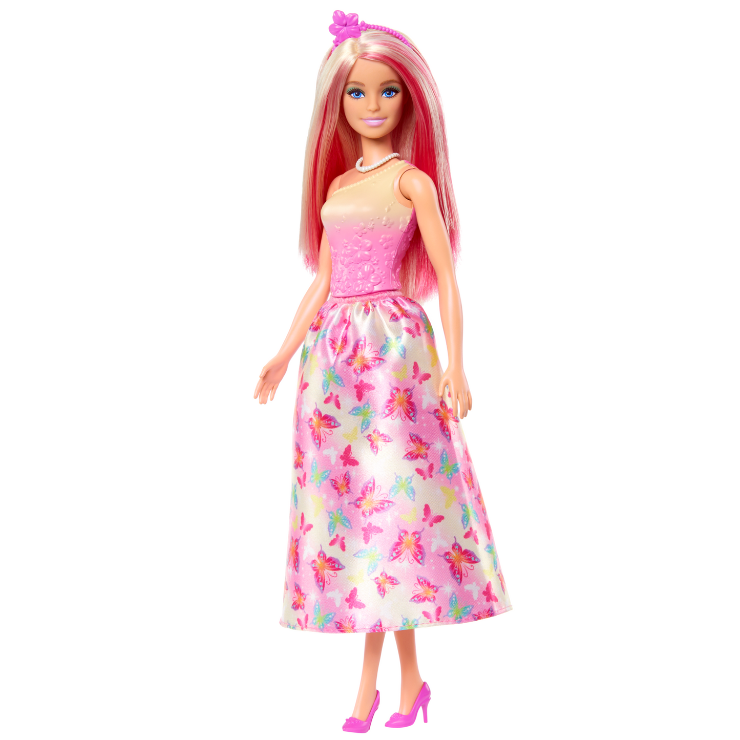Barbie Fantas¨ªa Mu?eca Doncella Vestido de Ensue?o Rosa