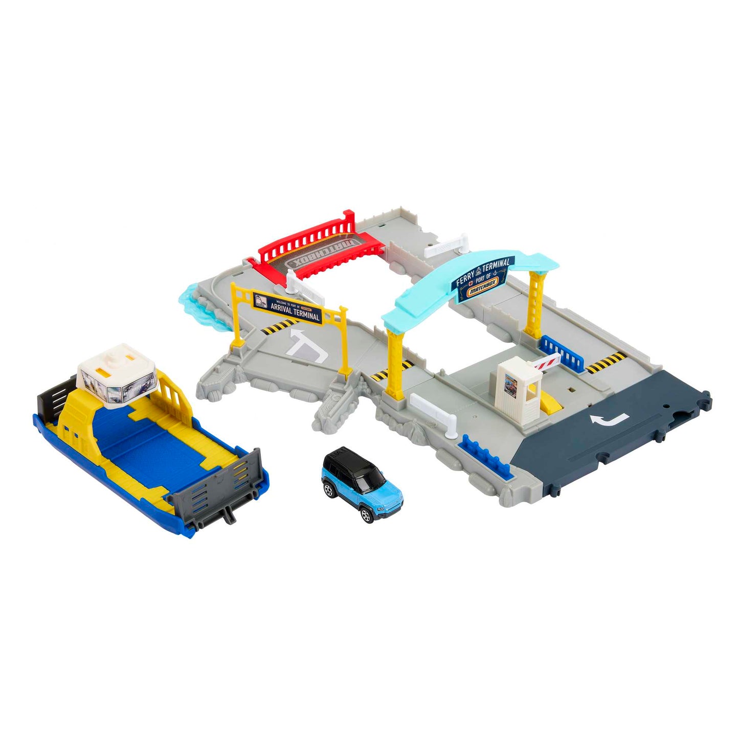 Matchbox Conjunto de Brinquedo A??o Porto de Balsa