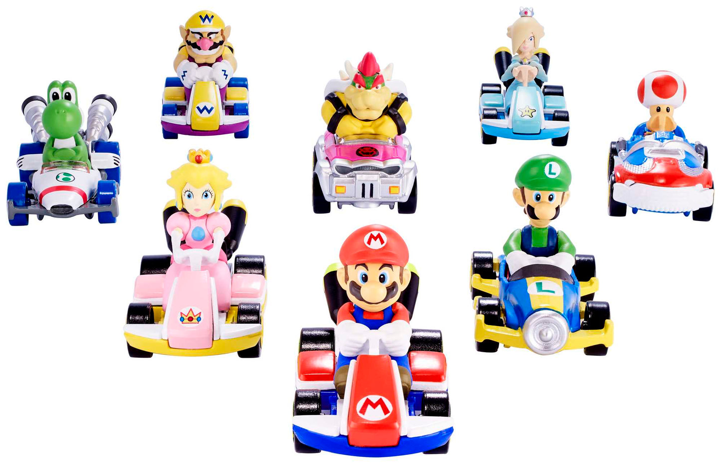 Hot Wheels Mario Kart Ve¨ªculo de Brinquedo Kart Padr?o Wario