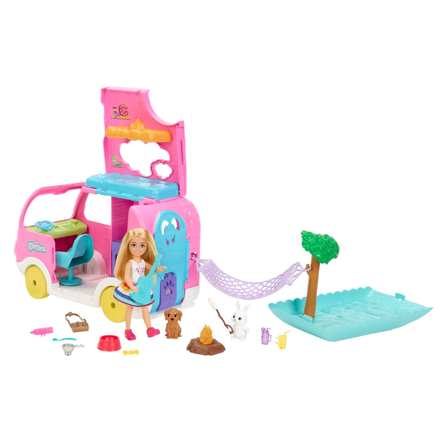 Barbie Veh¨ªculo de Juguete Chelsea Nuevo Camper