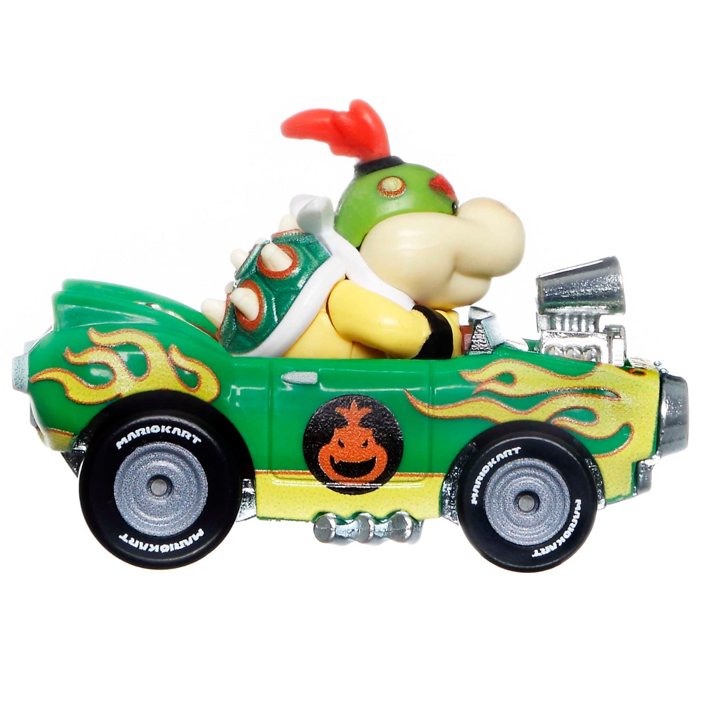 Hot Wheels Mario Kart Ve¨ªculo de Brinquedo Bowser Jr Flame Flyer