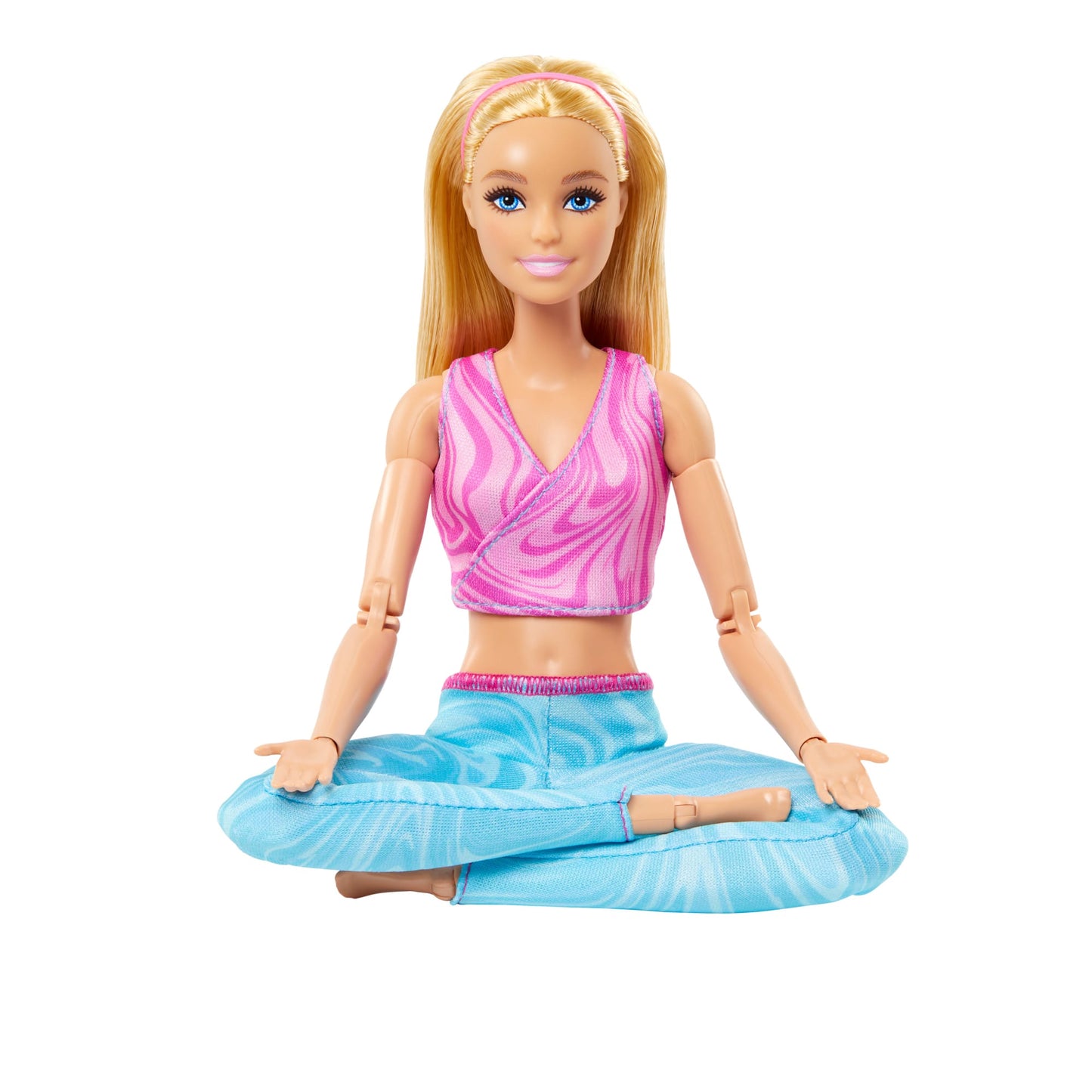 Barbie-Barbie Fitness-Poup¨¦e Blonde Articul¨¦e Avec Tenue Amovible